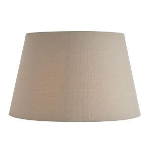 Endon CICI-18GRY Cici Shade Grey Linen Mix Fabric Finish