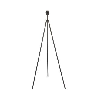 Tripod 1 Light E27 Matt Black Modern Deisgned Tripod Floor Lamp With Inline Foot Switch (Base Only)