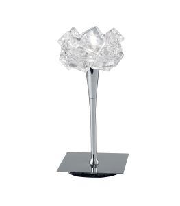 Artic Table Lamp 1 Light G9, Polished Chrome