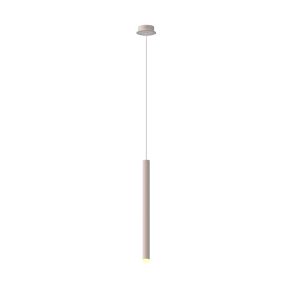 Cala 10cm 1 Light Pendant, 6W LED, 3000K, 420lm, Sand White, 3yrs Warranty