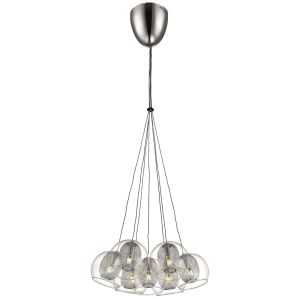 Doralice 7 Light G4 Polished Chrome Adjustable Pendant