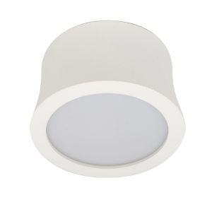 Gower 8cm Spotlight, 7W LED, 4000K, 560lm, Sand White, 3yrs Warranty