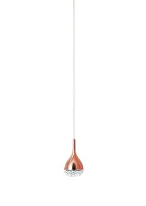 Khalifa 12.8cm Pendant 1 Light GU10 Copper