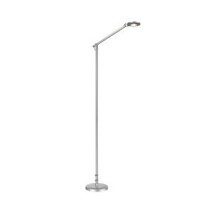 Natalia Adjustable Floor Lamp 6W LED 5000K, 540lm, Silver, 3yrs Warranty