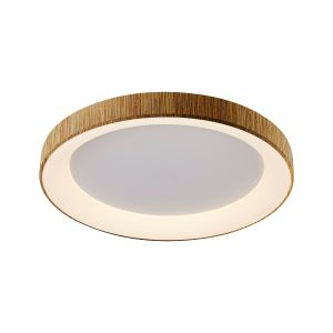 Niseko Ring Ceiling 65cm 48W LED, 3000K, 3900lm, Wood, 3yrs Warranty