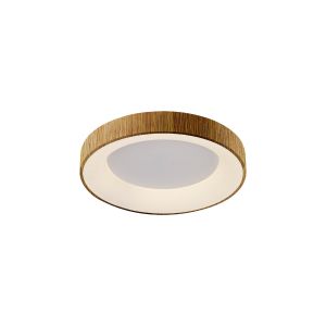 Niseko Ring Ceiling 45cm 30W LED, 3000K, 2250lm, Wood, 3yrs Warranty