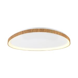 Niseko Triangular Ceiling 61cm 48W LED, 3000K, 2900lm, Wood, 3yrs Warranty