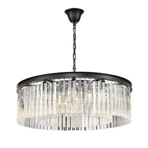 Pico 10 Light E14 Adjustable Dimmable Crystal Pendant