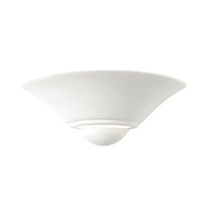 Endon UG-WB-7 Mayfair Single Wall Light Unglazed Ceramic Finish